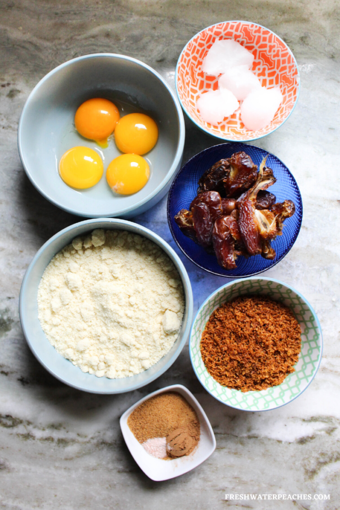 Coconut Candy Bar ingredients!