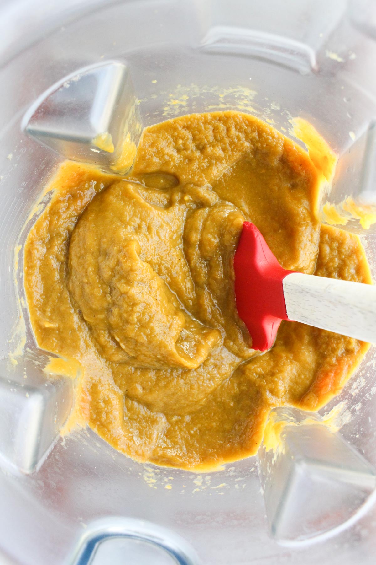 Sauce in blender.
