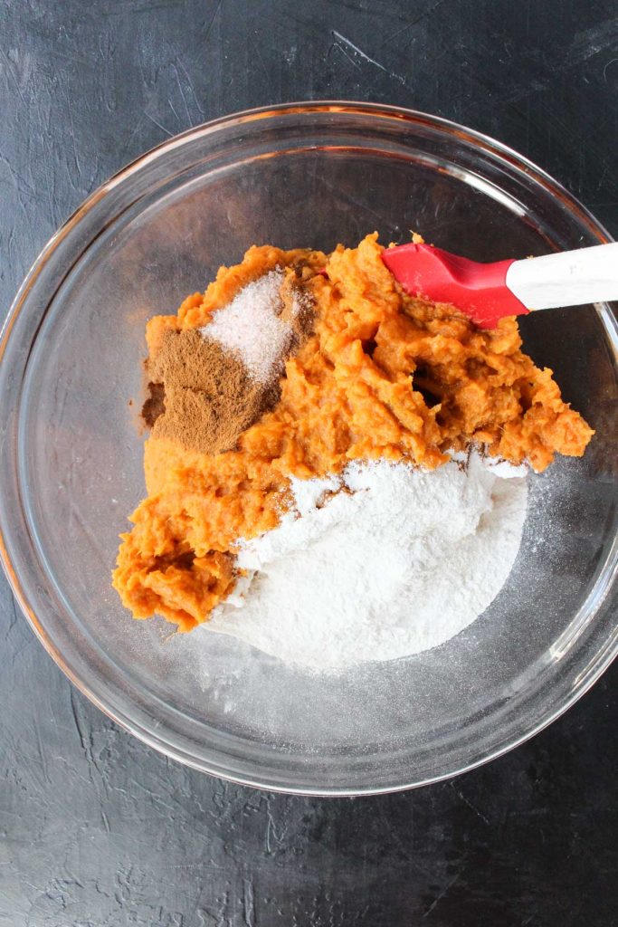 Ingredients in a bowl.