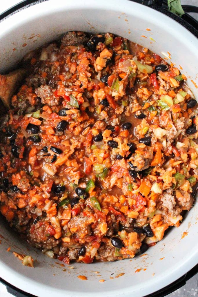 Chili before cooking.