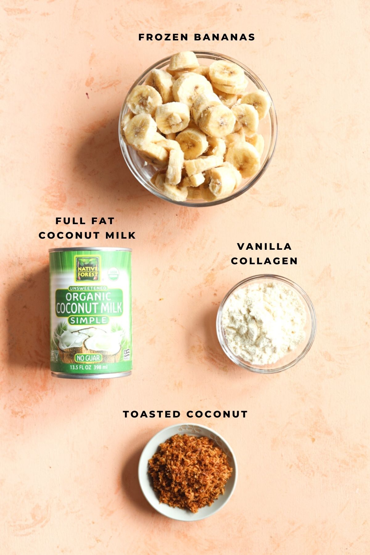 Ingredients measured out in bowls.