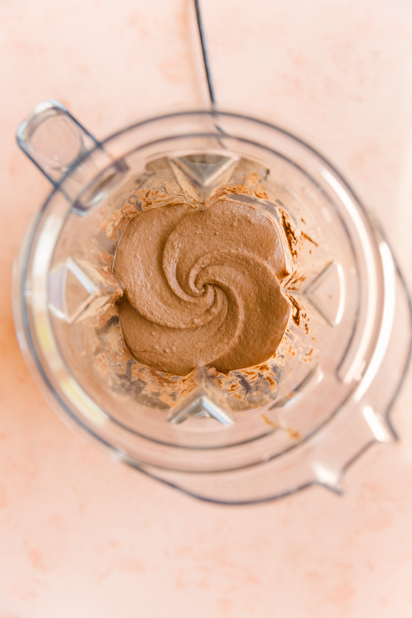 Creamy Chocolate Nice Cream in blender.